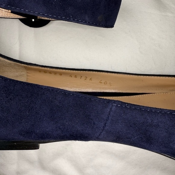 Gianvito Rossi Navy Women's Ballet Flats - Picture 7 of 7